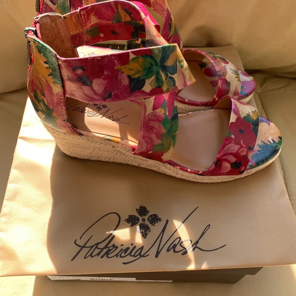 Patricia Nash Rubia Size 10 Sandals